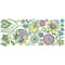 RoomMates Boho Floral Peel & Stick Giant Wall Decals